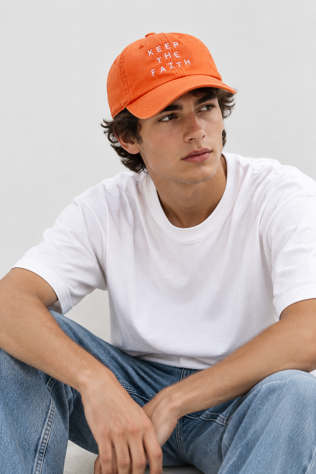 Faith Cotton Baseball Cap – Adjustable UV Protection