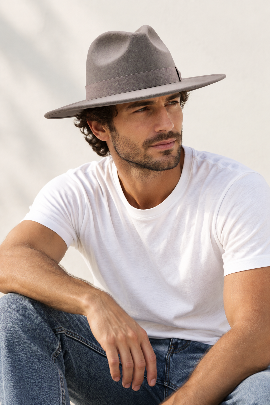 Portland Cashmere Fedora Hat, Unisex