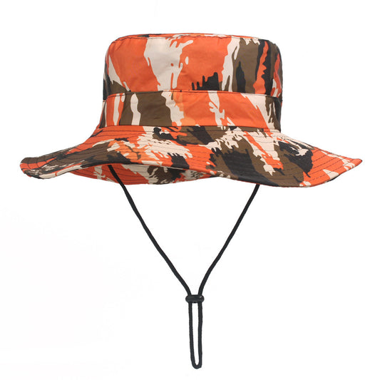 Timmons Camouflage Polyester Bucket Hat, Free Size 58cm