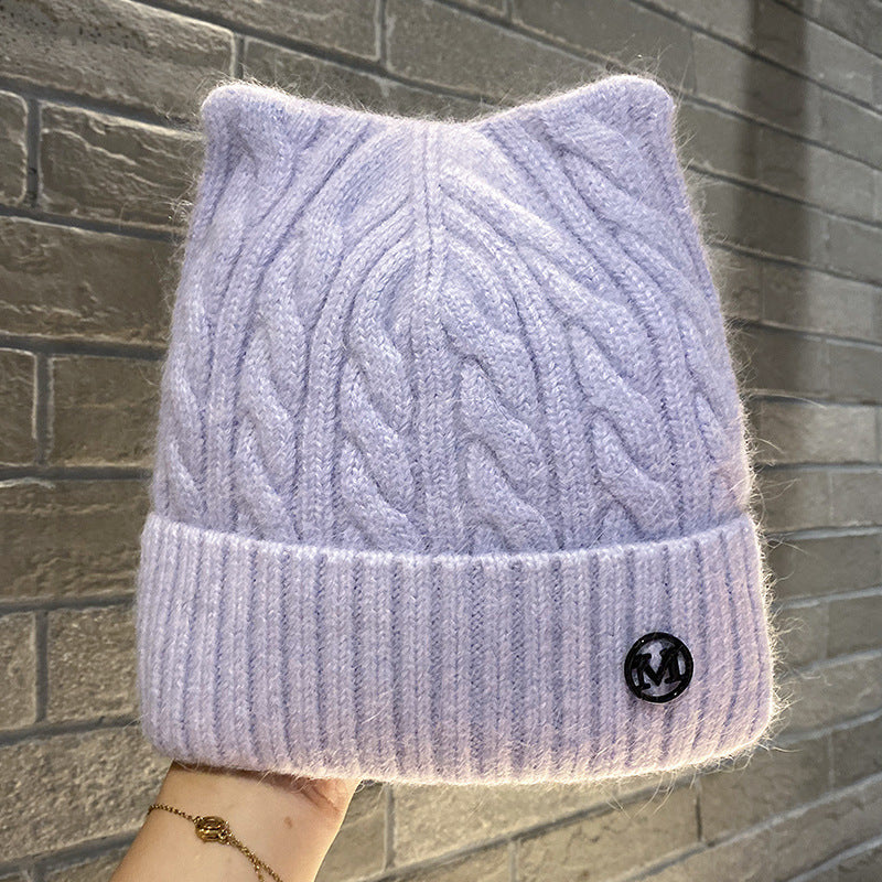 TheCapSpot - Cat-Ear Wool Stocking Cap