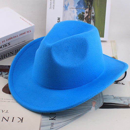 TheCapSpot - Woolen Style Trueran Cowboy Hat