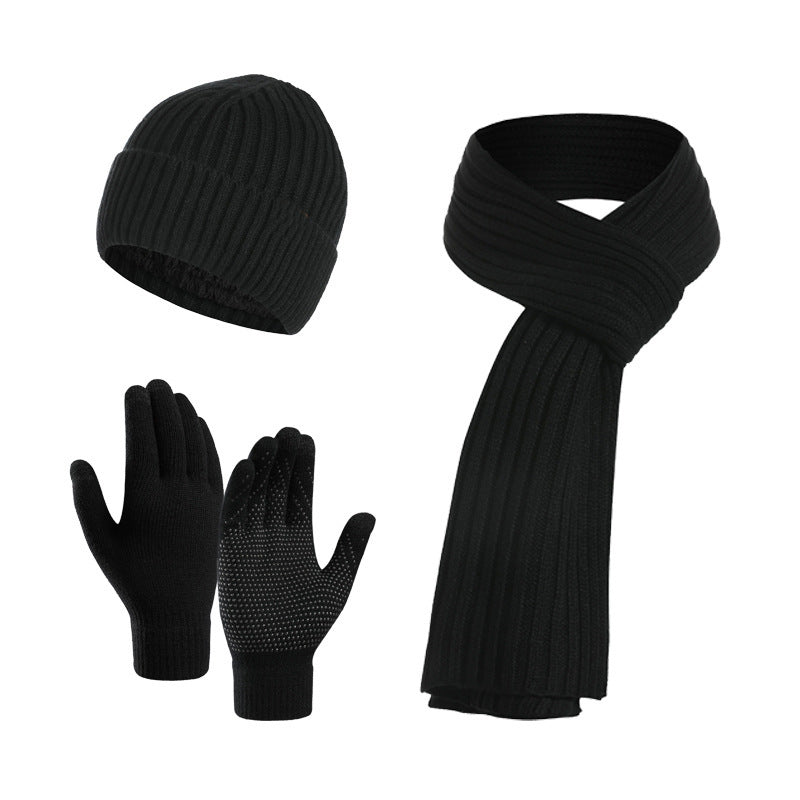 Tamar Unisex Acrylic Winter Hat, Scarf & Gloves Set