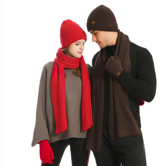TheCapSpot - Wool/Hat Scarf Three-Piece