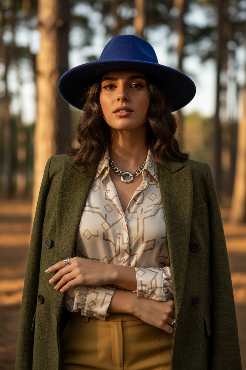 Baltimore Cashmere Fedora Hat