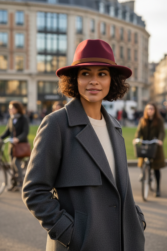 Gibson Cashmere Fedora Hat with Band