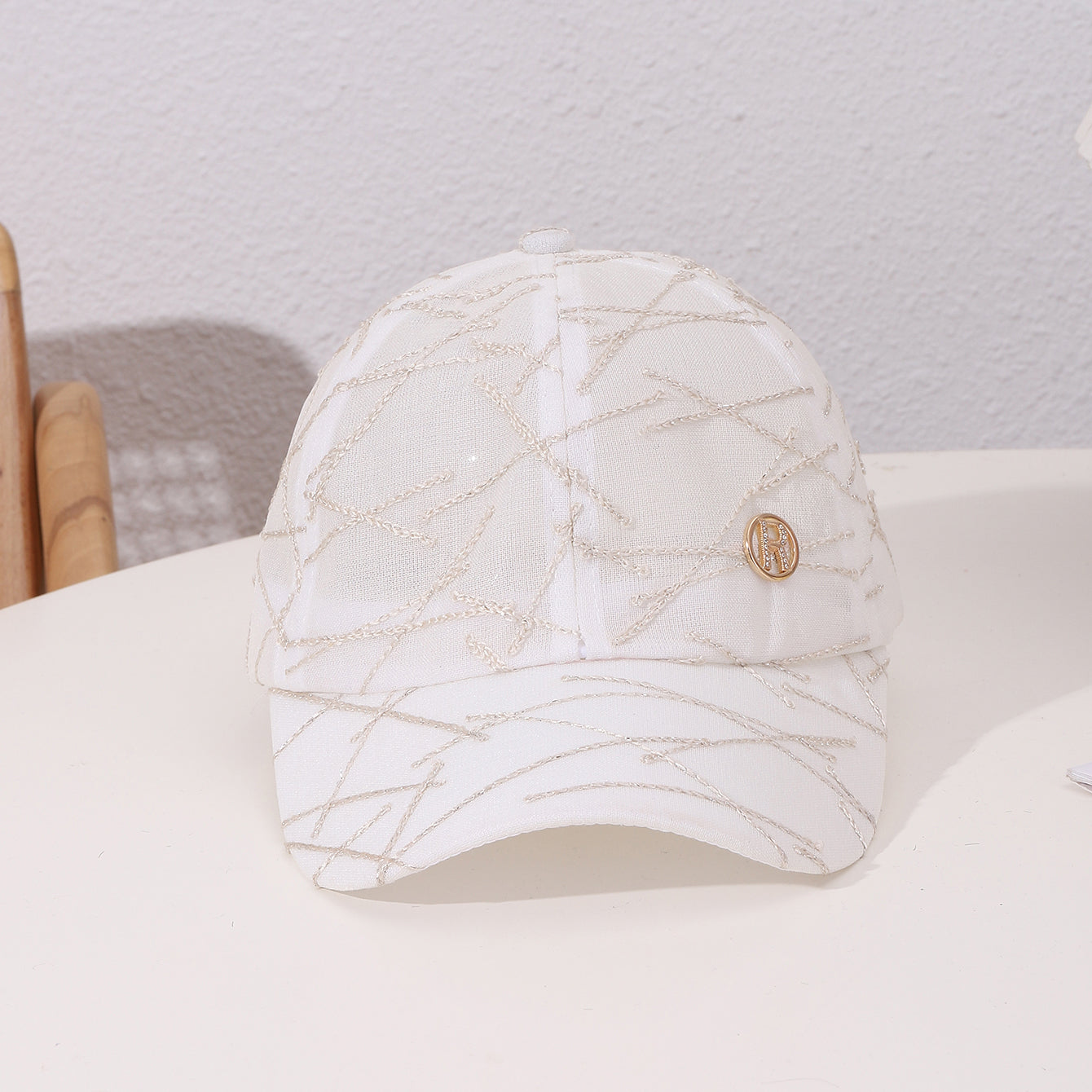 TheCapSpot - Cosby Silk Texture Rhinestone Baseball Cap