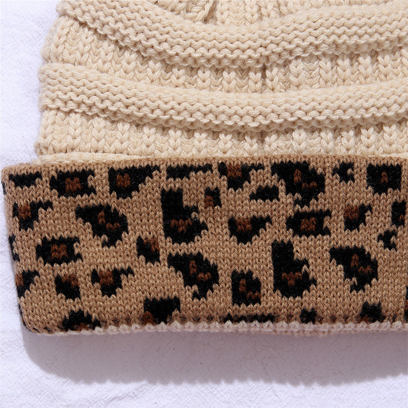 TheCapSpot - Leopard Print Stocking Cap