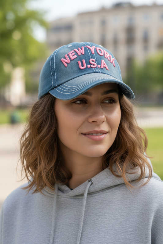 Phillips New York Polyester Baseball Cap – Sun Protection