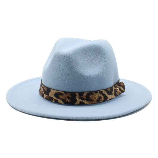 TheCapSpot - Leopard Print Big Brim Hat