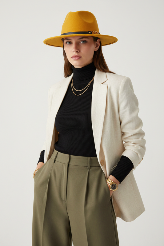 Bailey Women's Woolen Top Hat Belt Accessories