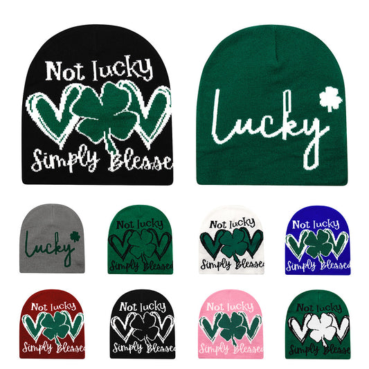 TheCapSpot - Letter Knitted Stocking Cap