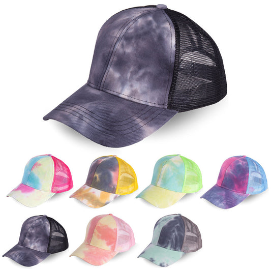 TheCapSpot - Tie-dye ponytail cap