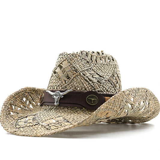 The CapSpot - No Bull Straw Hat