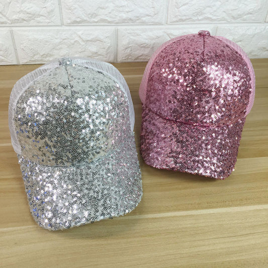TheCapSpot Sequined Baseball Cap