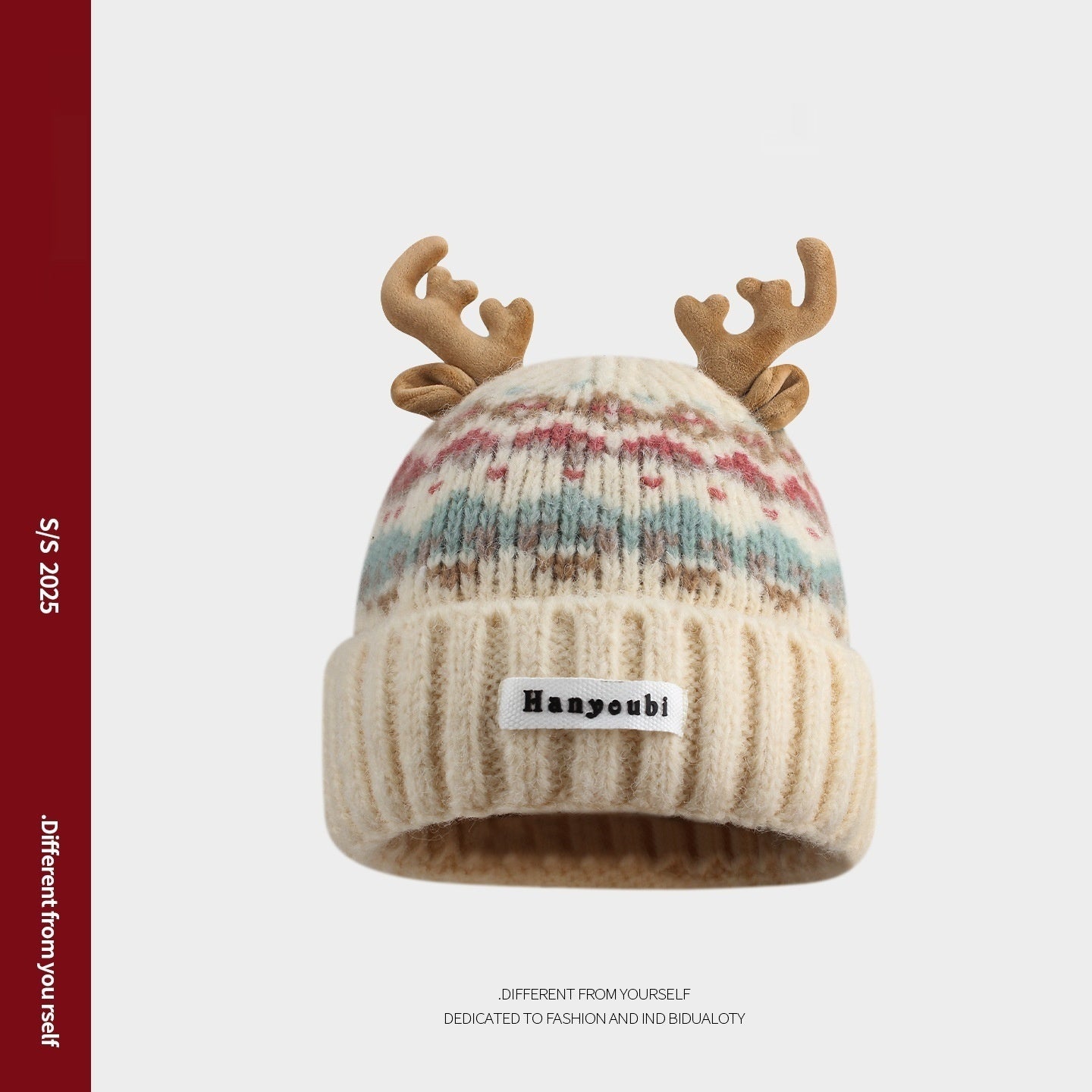 TheCapSpot - Harpool Christmas Antlers Beanie