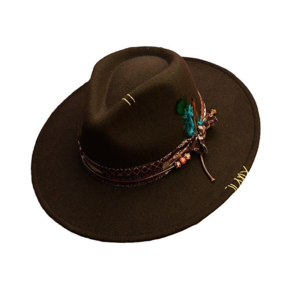 TheCapSpot - Feather Model Fedora