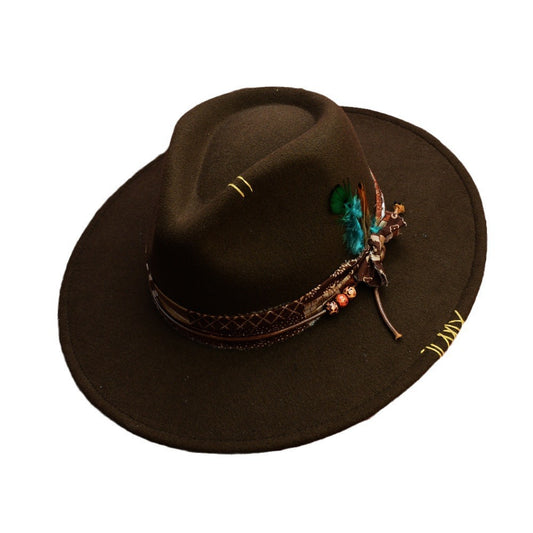TheCapSpot - Feather Model Fedora