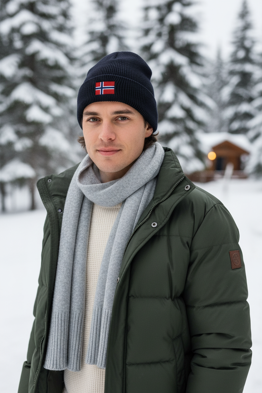 Stevenson Acrylic Conical Stocking Cap