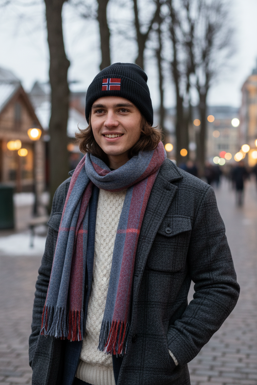 Stevenson Acrylic Conical Stocking Cap