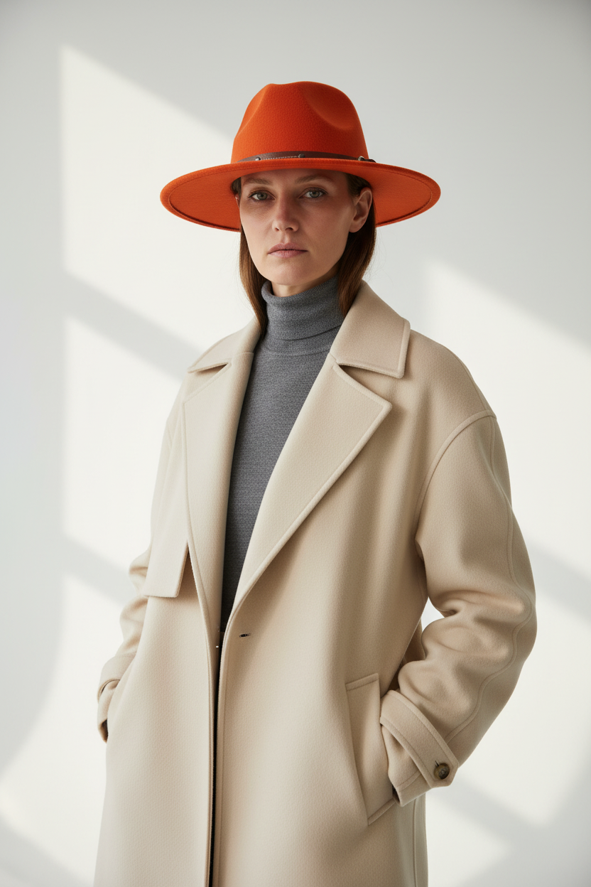Baltimore Cashmere Fedora Hat