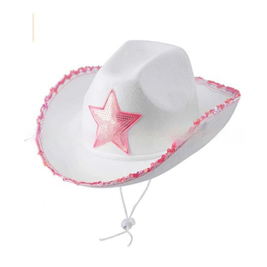 TheCapSpot - Five-pointed Star Cowboy Hat Female