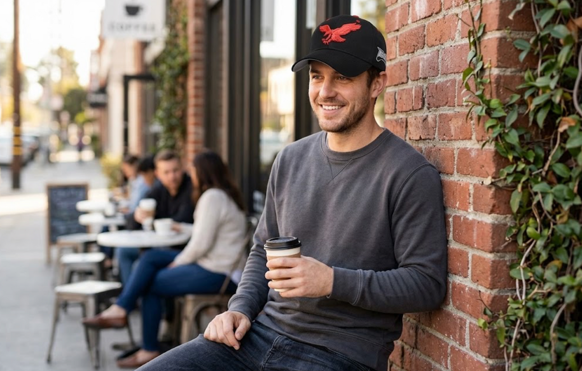 Covington Sun Protection Sun-poof Peaked Cap