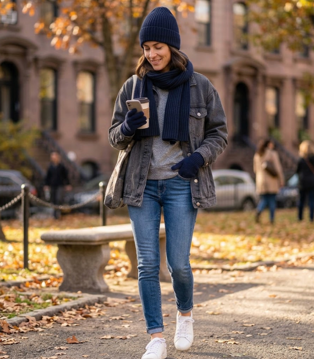 Bradley Wool Scarf, Hat & Gloves Three-Piece Set for Women