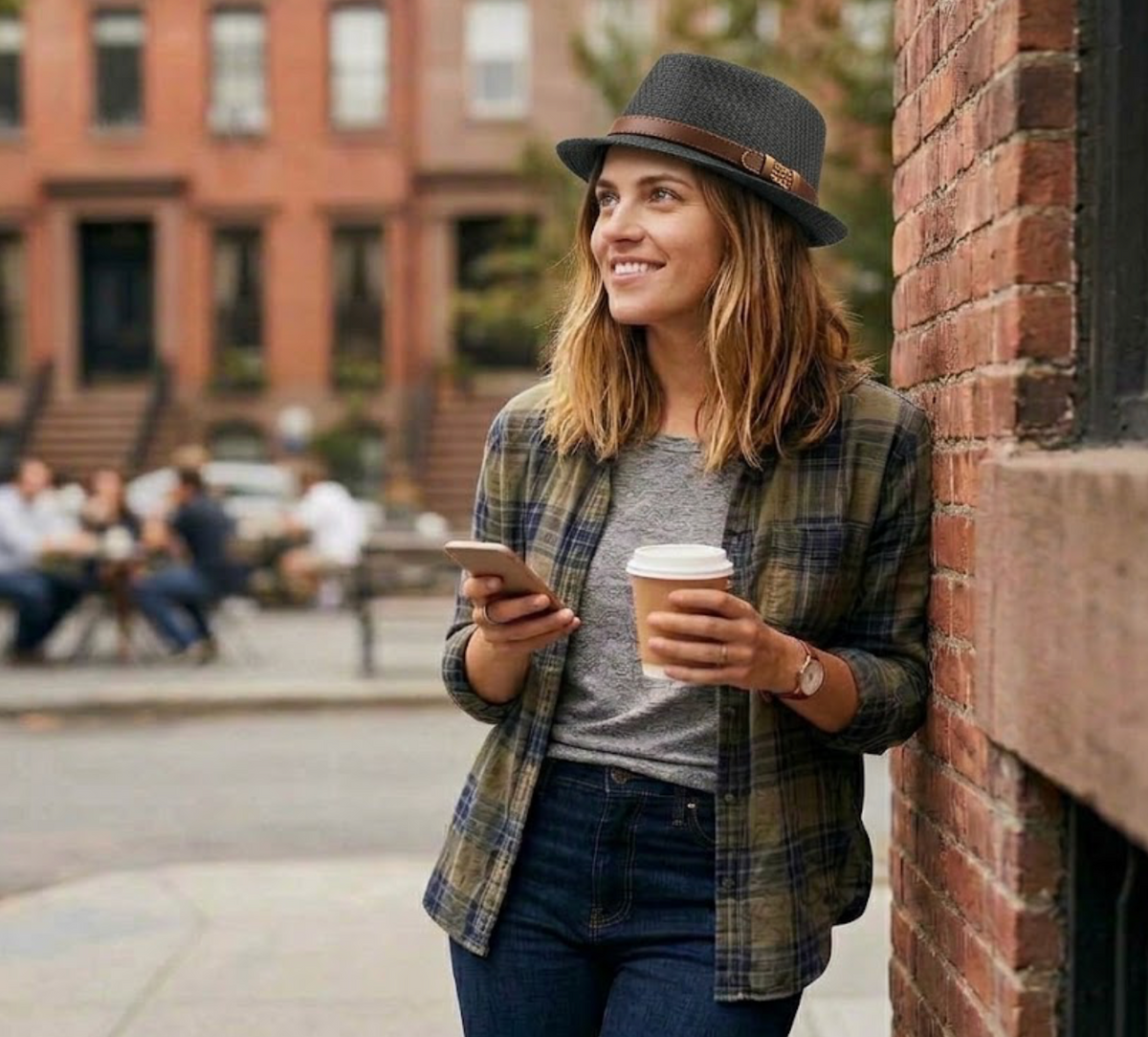 Klein Straw Pork Pie Hat – Leather Band, Structured Crown, Unisex, 6 Colors