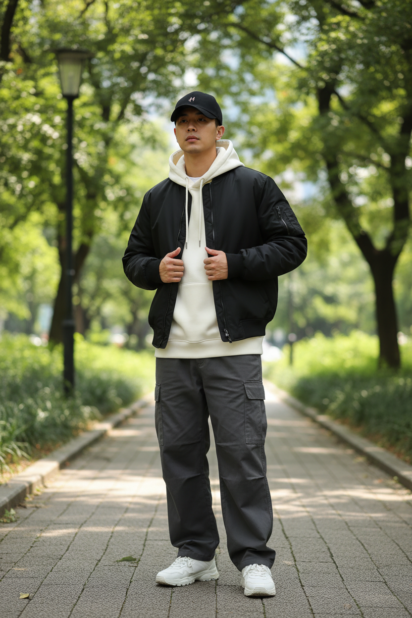 Hollingsworth Textured H Adjustable Baseball Cap