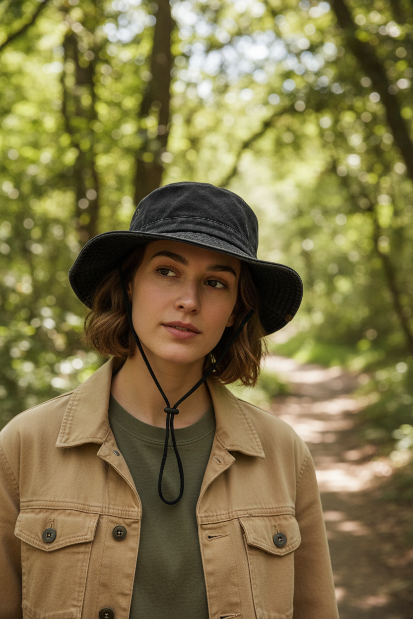 Justine Alpine Cotton Sun Cap