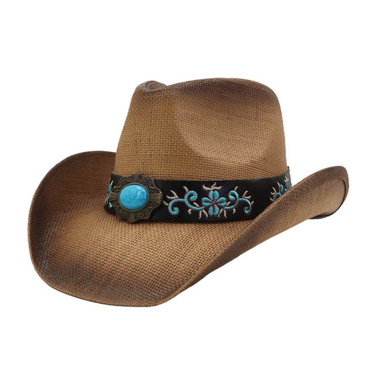 TheCapspot - Hard Straw Cowboy Hat