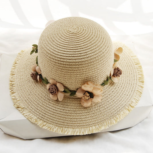 TheCapSpot - Floral Straw Hat