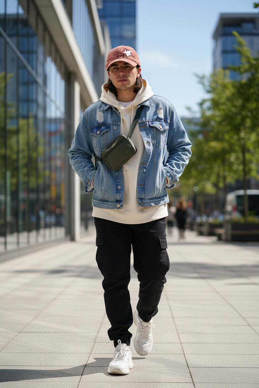 Maxwell Letter-Embroidered Cotton Baseball Cap | Adjustable Hat