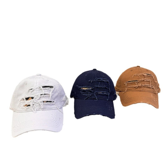 TheCapSpot - Ripped Soft Top Baseball Cap