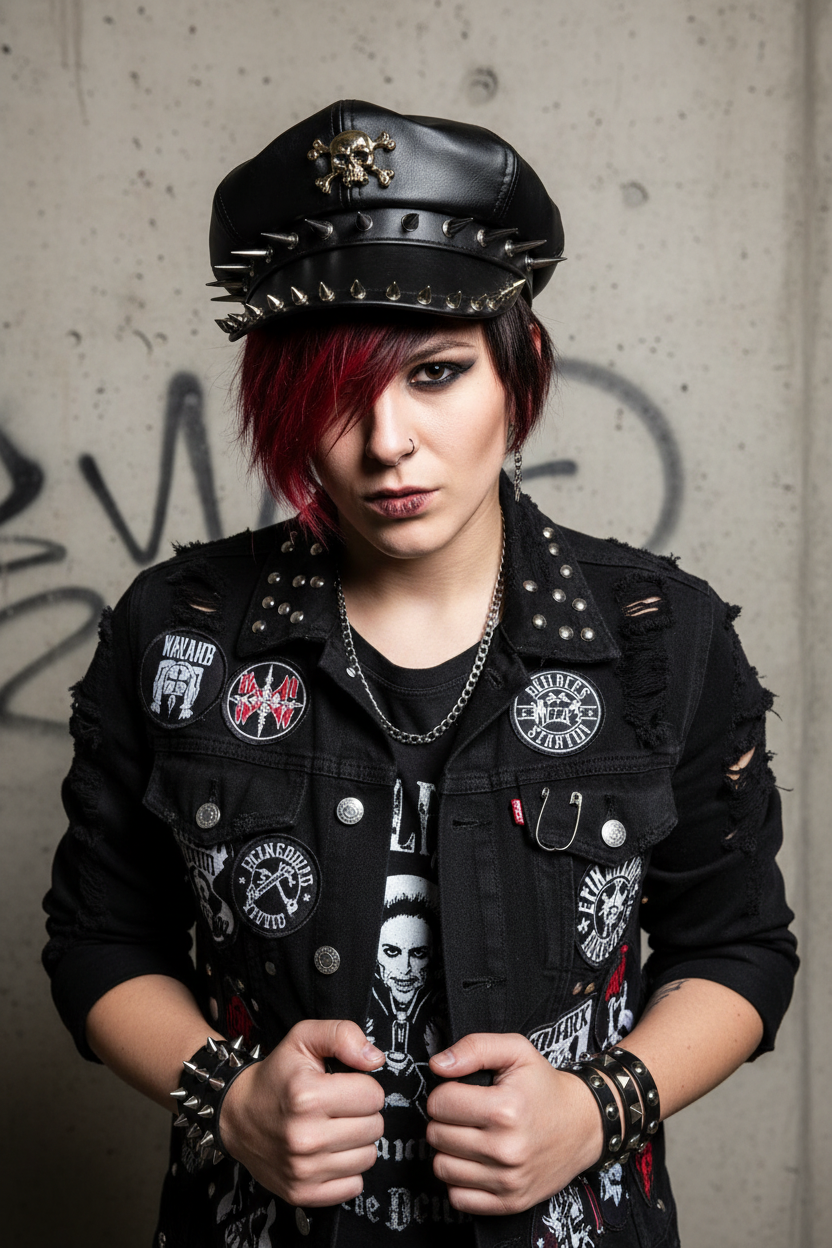 TheCapSpot - Hendrix Punk Double Nail Hat