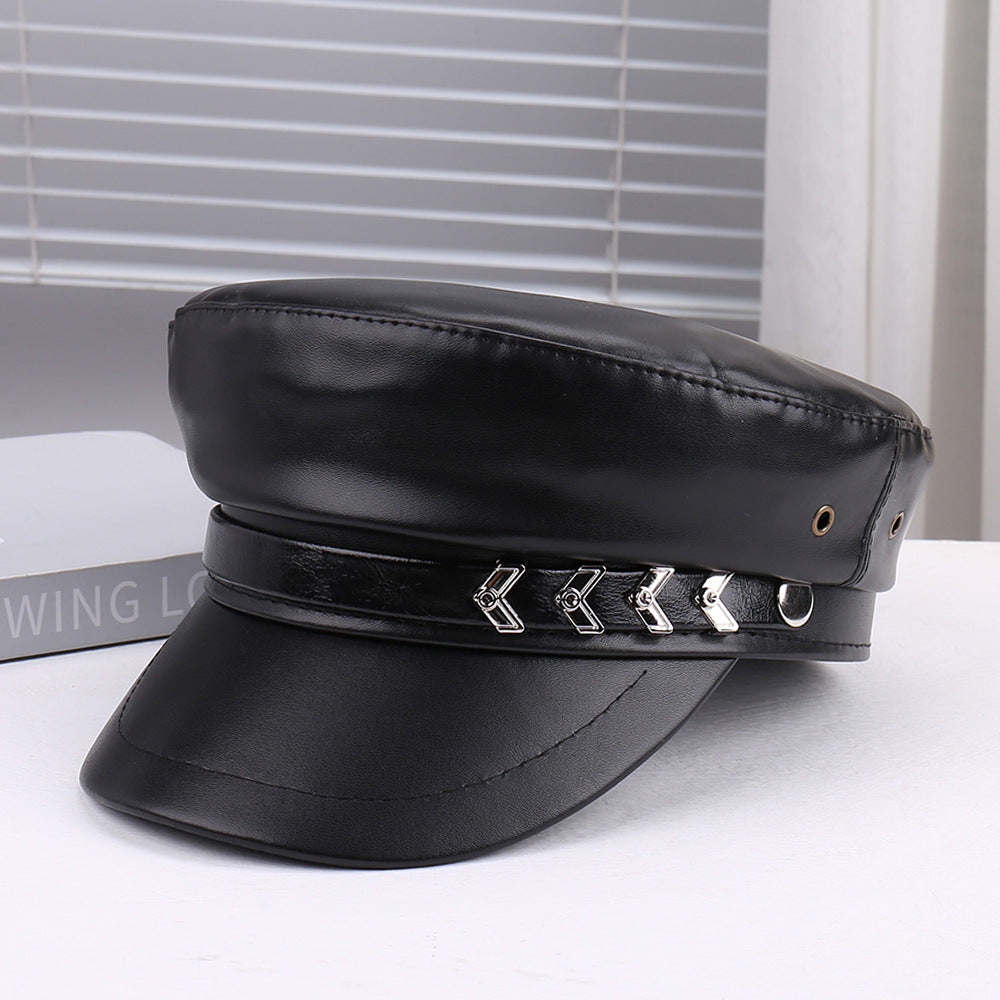 Artistic Retro Personality Light All-matching Peaked Cap