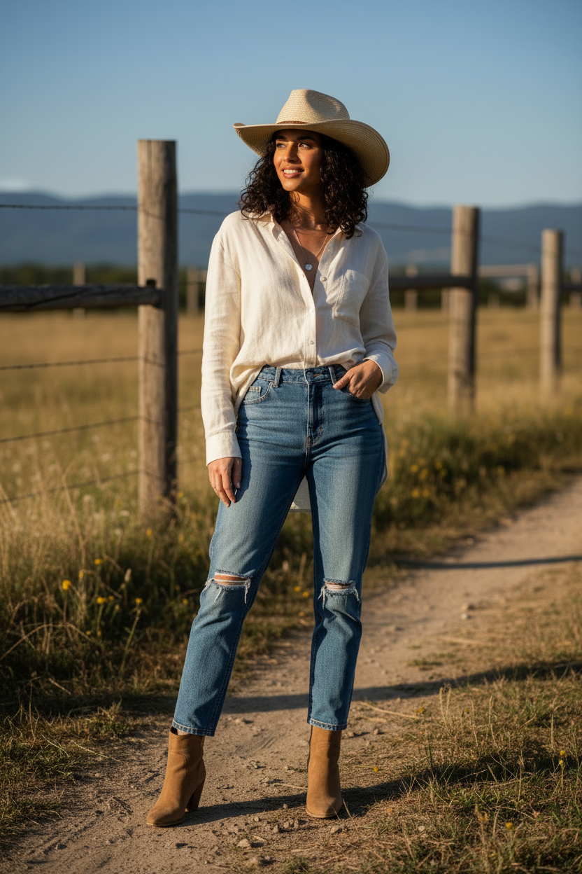 Wesley Tall-Crown Papyrus Summer Sun Hat