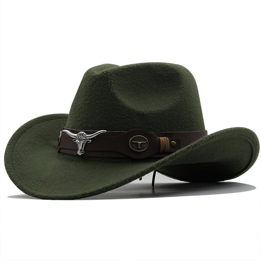 TheCapSpot - Western Polyester Cowboy Hat