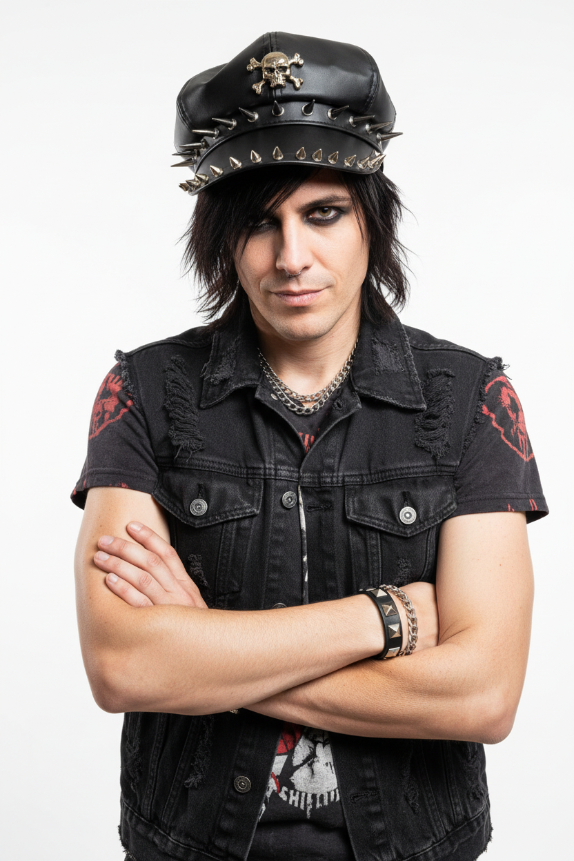 TheCapSpot - Hendrix Punk Double Nail Hat