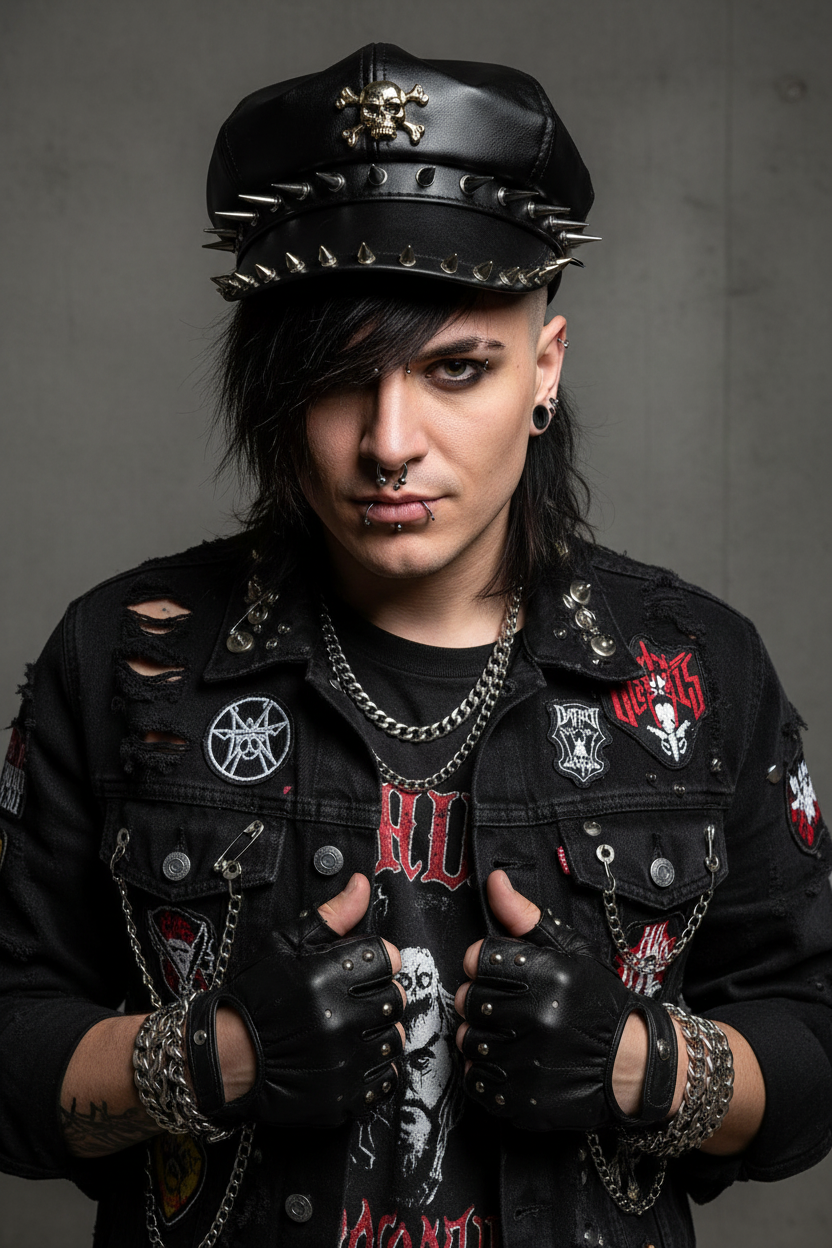 TheCapSpot - Hendrix Punk Double Nail Hat