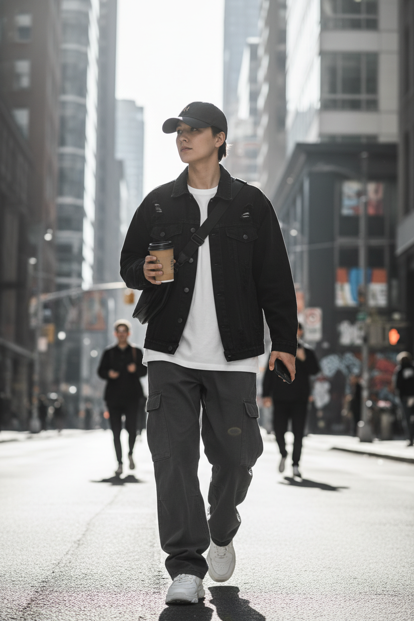 Hollingsworth Textured H Adjustable Baseball Cap