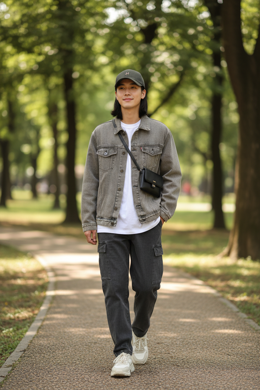 Hollingsworth Textured H Adjustable Baseball Cap