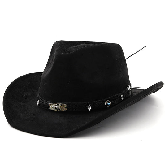 Fontaine Conical Polyester Cowboy Hat with Accessory