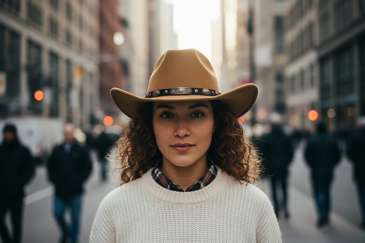 TheCapSpot - Fontaine Cowboy Hat W/Accessory