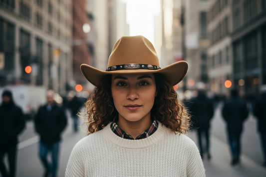 TheCapSpot - Fontaine Cowboy Hat W/Accessory