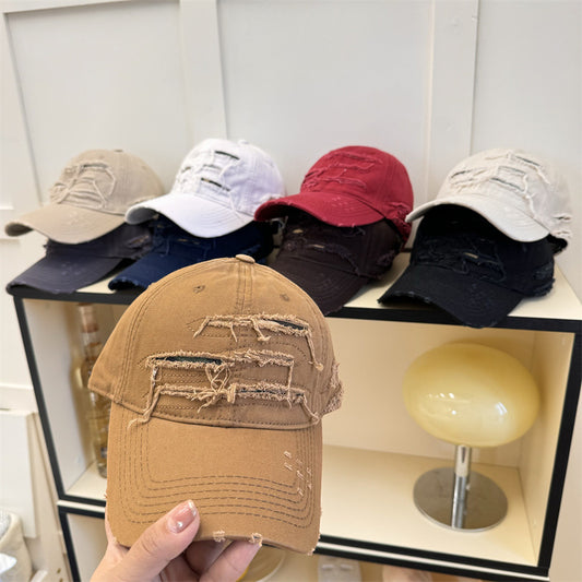 TheCapSpot - Ripped Soft Top Baseball Cap