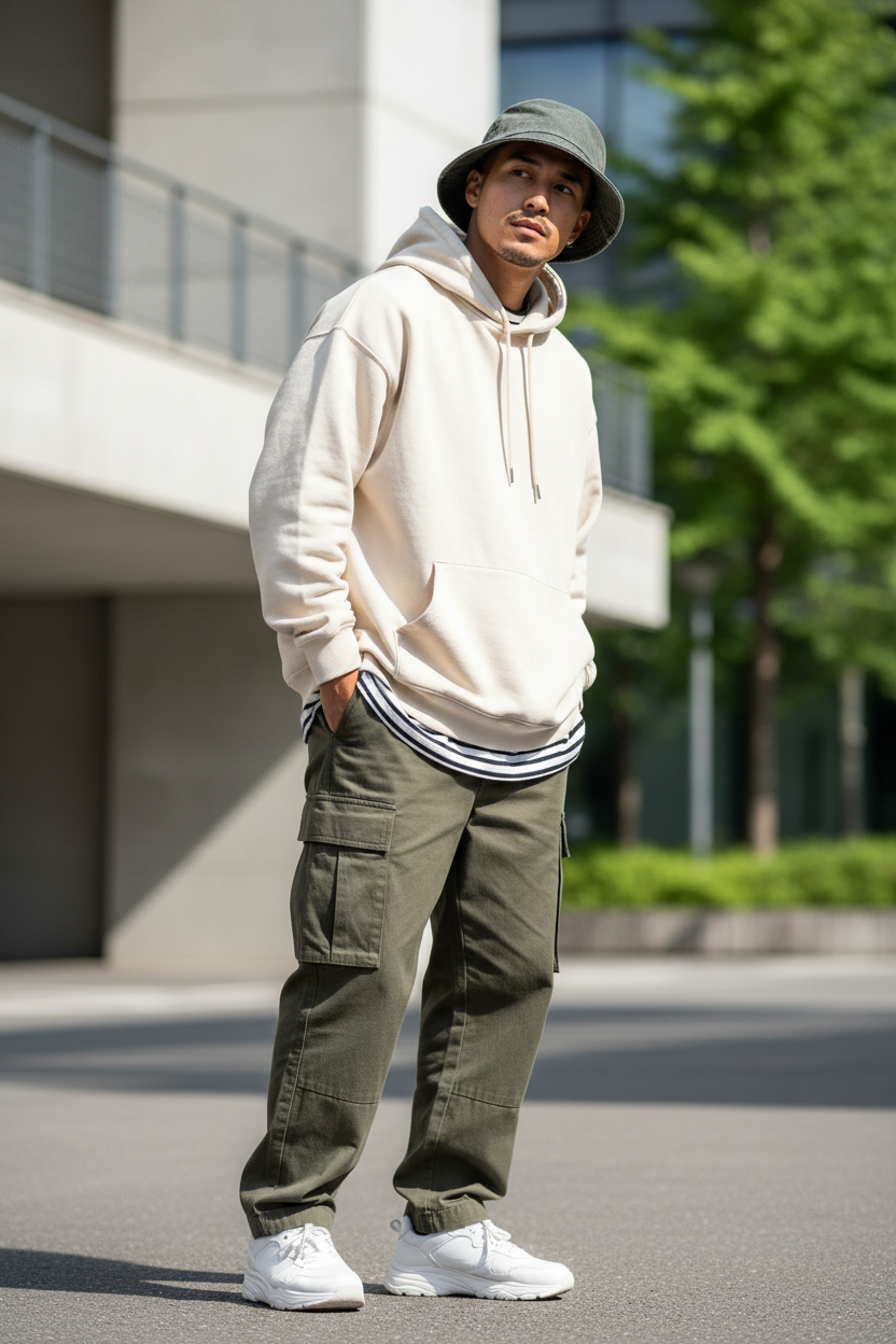 Clemens Cotton Bucket Hat with UV Protection & Ventilation