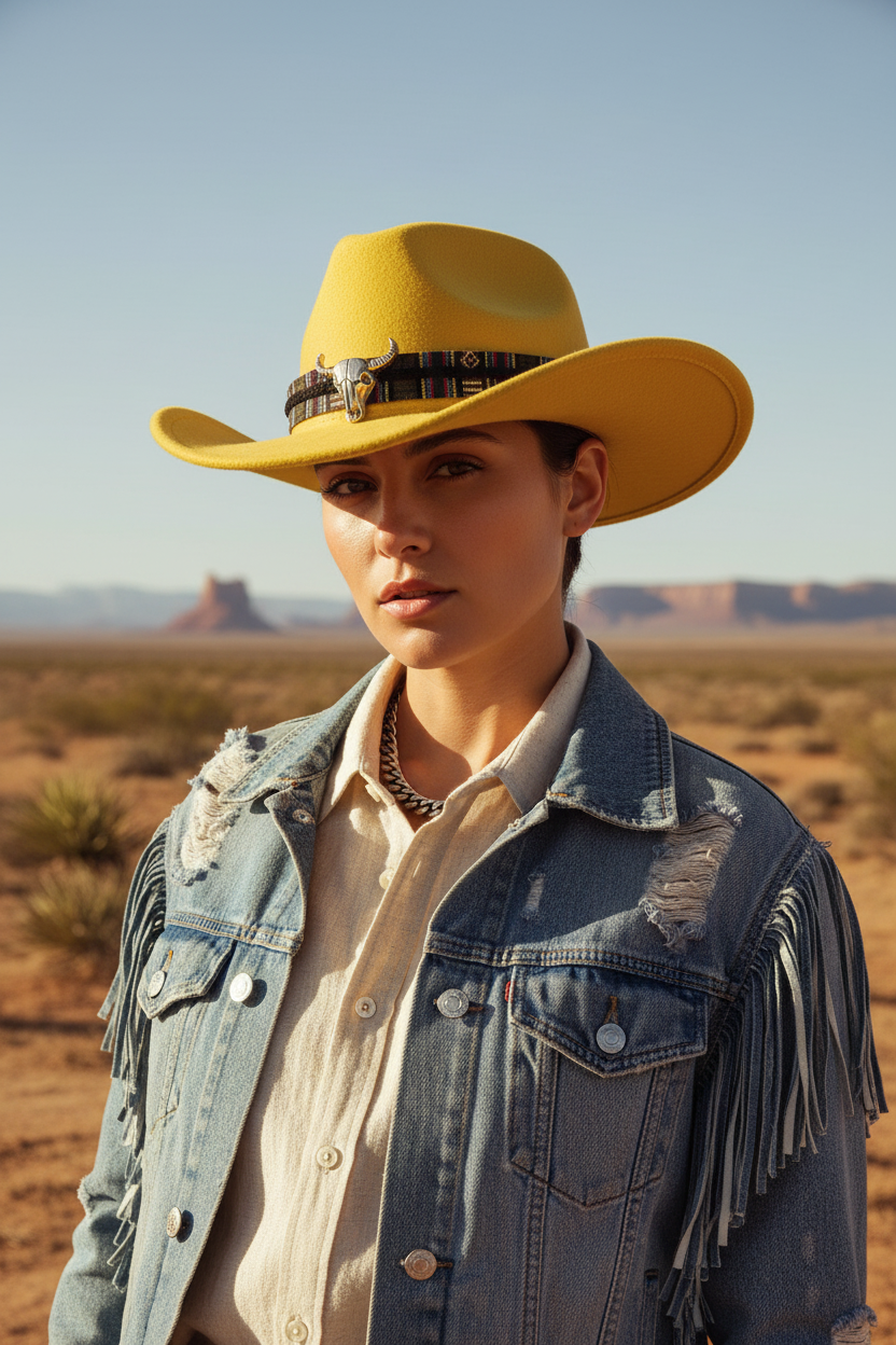 Glover Unisex Polyester Cowboy Hat – Medium Bell Crown