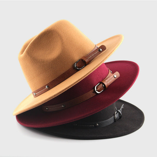 TheCapSpot - Metal Buckle Cowboy Hat