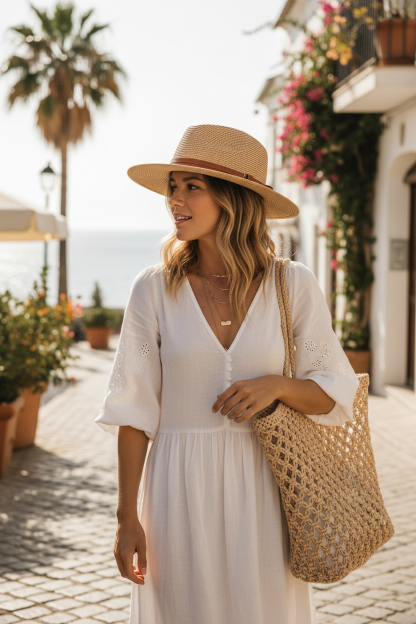 Strike Conical Papyrus Straw Hat, Medium (56–58 cm)